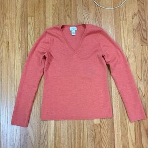 Ann Taylor loft coral sweater